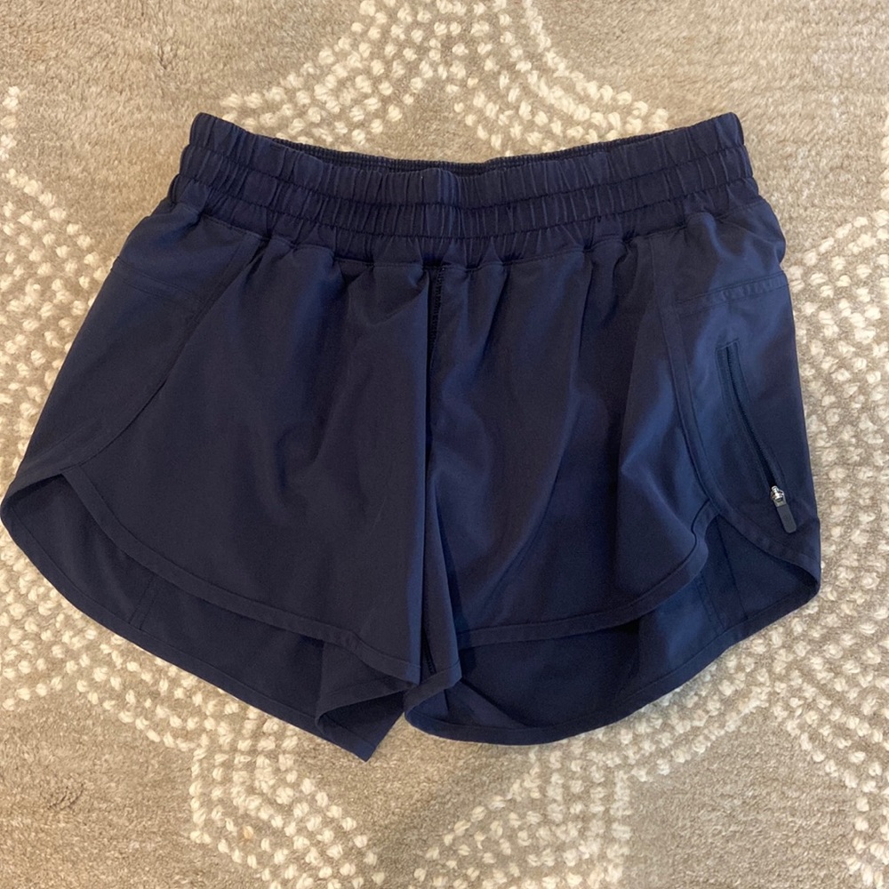 Navy blue Lululemon shorts